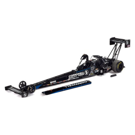 NHRA TFD (Top Fuel Dragster) Brittany Force "Cornwell Quality Tools" Black "John Force Racing" 1/24 Diecast Model by Auto World - Autoworld - ModelCars.com