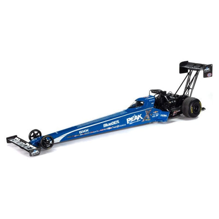 NHRA TFD (Top Fuel Dragster) Brittany Force "PEAK Antifreeze & Coolant" Blue "John Force Racing" 1/24 Diecast Model by Auto World - Autoworld - ModelCars.com