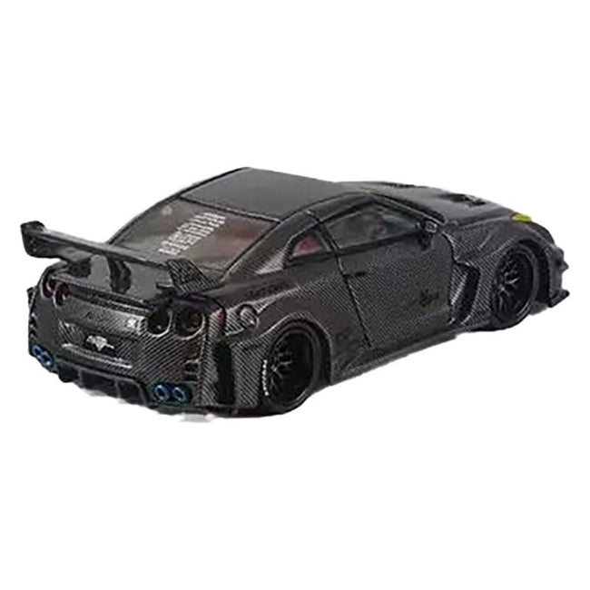 Nissan 35GT-RR "LB-Silhouette Works GT" RHD (Right Hand Drive) Full Carbon with Extra Wheels 1/64 Diecast Model Car by CM Models-CM Models-ModelCars.com