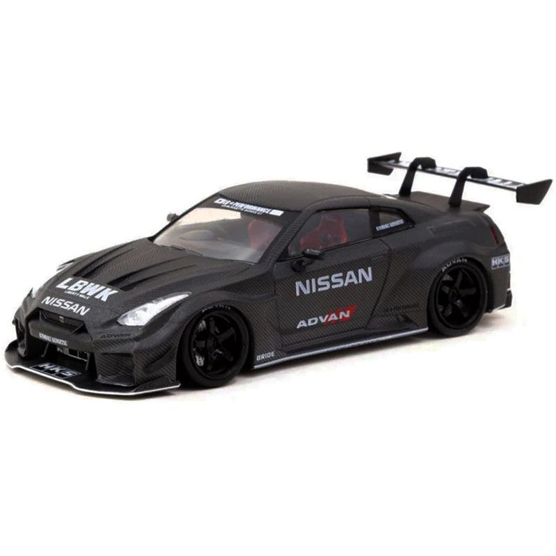 Nissan 35GT - RR LB - Silhouette WORKS GT RHD (Right Hand Drive) "Liberty Walk" Full Carbon "Hobby43" Series 1/43 Diecast Model Car by Tarmac Works - Tarmac Works - ModelCars.com