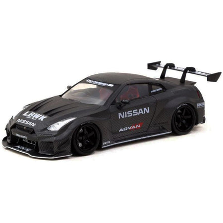 Nissan 35GT - RR LB - Silhouette WORKS GT RHD (Right Hand Drive) "Liberty Walk" Full Carbon "Hobby43" Series 1/43 Diecast Model Car by Tarmac Works - Tarmac Works - ModelCars.com