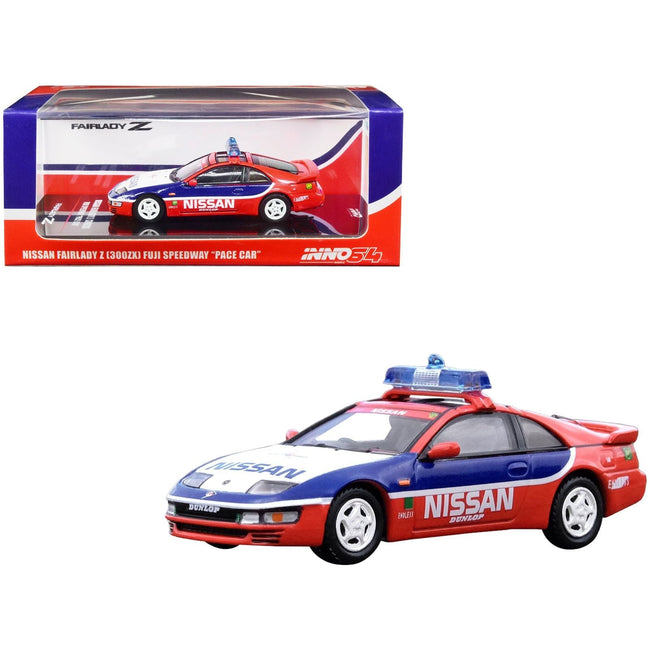 Nissan Fairlady Z (300ZX) RHD (Right Hand Drive) Fuji Speedway "Pace Car" 1/64 Diecast Model Car by Inno Models-Inno Models-ModelCars.com