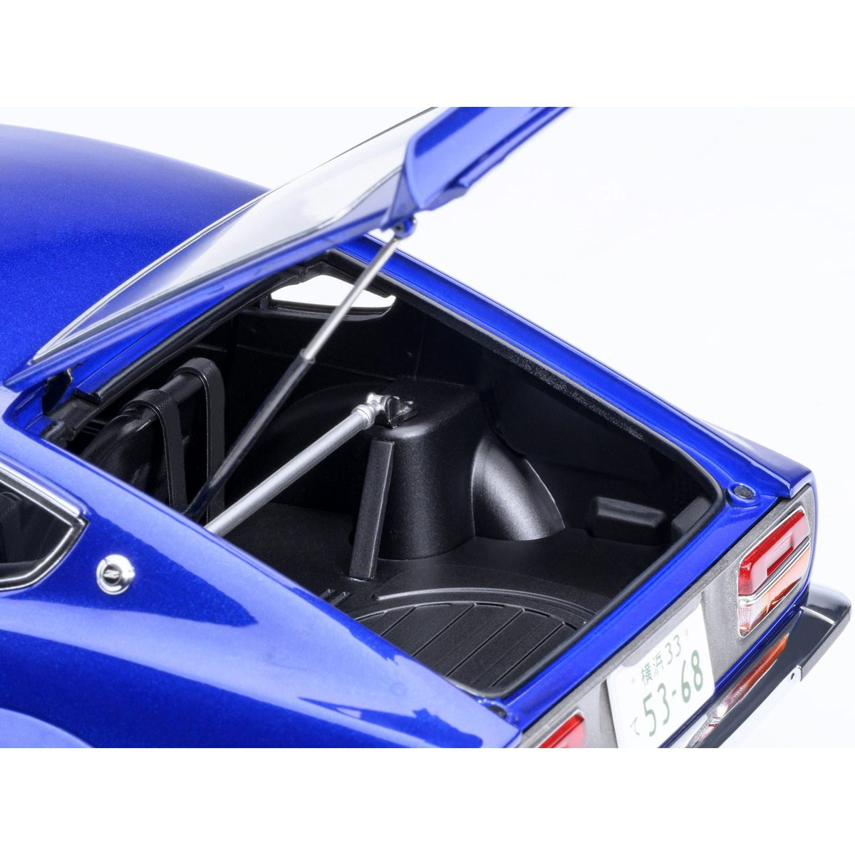 Nissan Fairlady Z RHD (Right Hand Drive) "Akuma No Z" Blue Metallic "Wangan Midnight - Comic #1 Version" Manga 1/18 Model Car by Autoart-Autoart-ModelCars.com