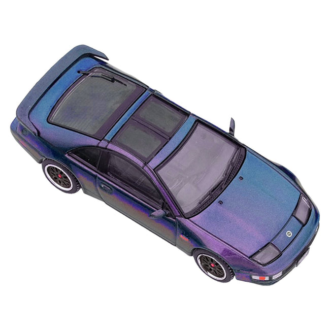 Nissan Fairlady Z (Z32) RHD (Right Hand Drive) Midnight Purple II Metallic "Hong Kong Ani-Com and Games 2022" Event Edition 1/64 Diecast Model Car by Inno Models-Inno Models-ModelCars.com