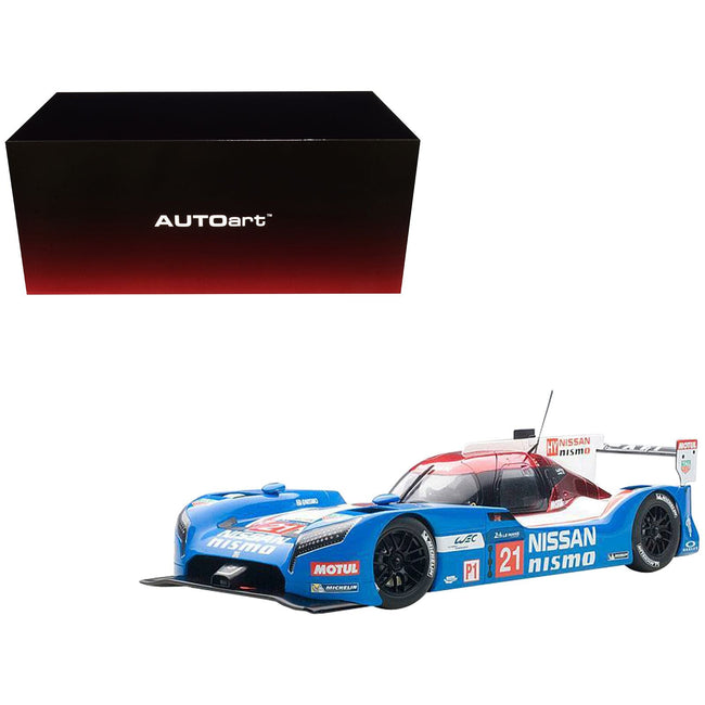 Nissan GT - R LM Nismo Le Mans 2015 T. Matsuda M. Shulzhitskiy L. Ordonez 21 1/18 Model Car by Autoart - Autoart - ModelCars.com