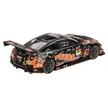 Nissan GT-R NISMO GT3 #10 Hironobu Yasuda - Riki Okusa "PONOS GAINER" "Super GT Series" (2023) Limited Edition 1/64 Diecast Model Car by Mini GT-Mini GT-ModelCars.com