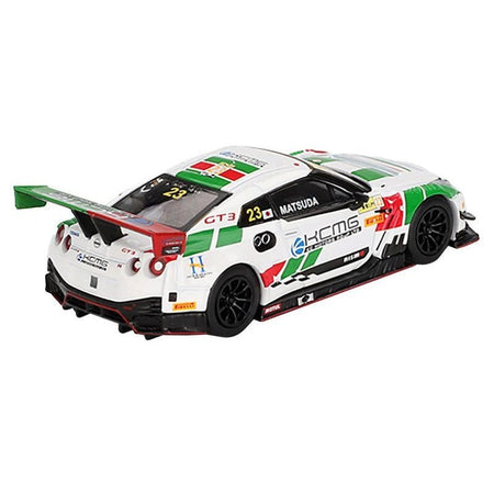 Nissan GT-R NISMO GT3 #23 Tsugio Matsuda "KCMG" "FIA GT World Cup Macau" (2018) Limited Edition 1/64 Diecast Model Car by Mini GT-Mini GT-ModelCars.com