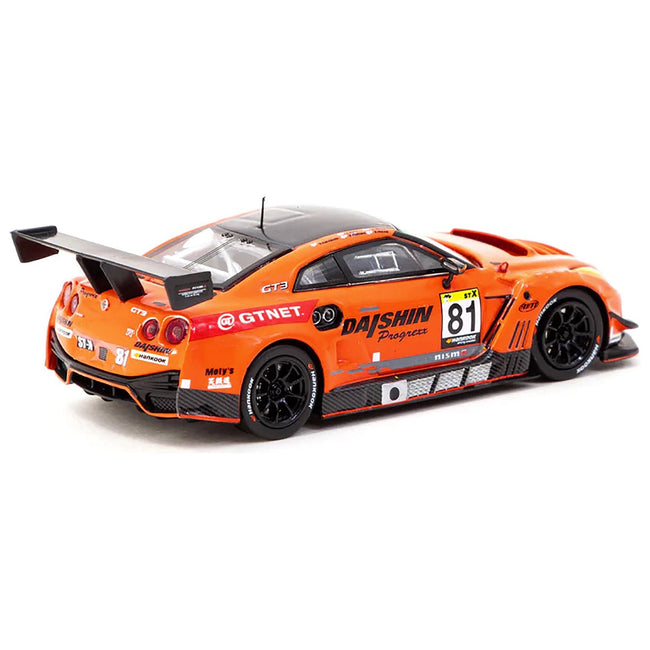 Nissan GT - R NISMO GT3 81 Noboyuki Oyagi - Takayuki Aoki - Kiyoto Fujinami - Natsu Sakaguchi Winner "Super Taikyu Series - Fuji 24 hours" (2021) "Hobby64" Series 1/64 Diecast Model Car by Tarmac Works - Tarmac Works - ModelCars.com