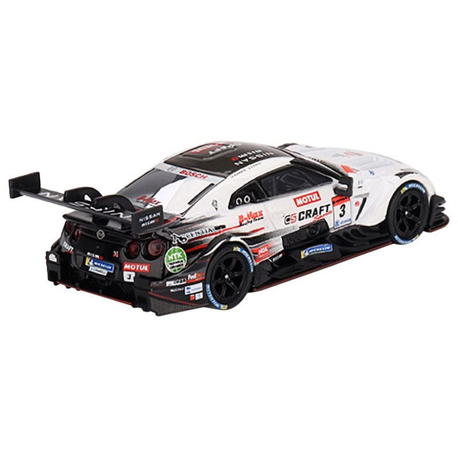 Nissan GT - R Nismo GT500 RHD (Right Hand Drive) 3 Kohei Hirate - Katsumasa Chiyo "NDDP Racing with B - Max" "Super GT Series" (2021) Limited Edition 1/64 Diecast Model Car by Mini GT - Mini GT - ModelCars.com