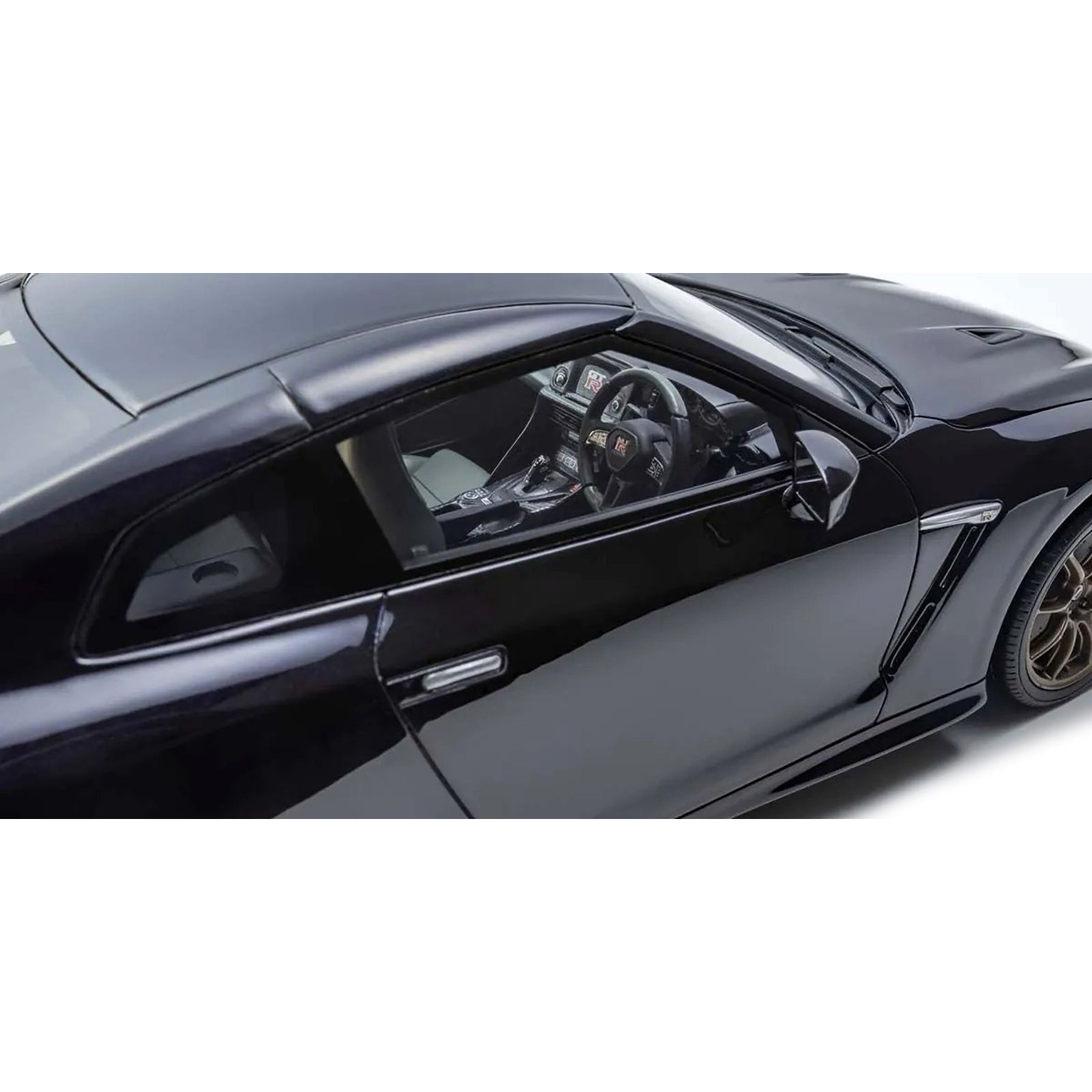 Nissan GT - R Premium Edition T - Spec RHD (Right Hand Drive) Midnight Purple Metallic 1/18 Model Car by Kyosho - Kyosho - ModelCars.com