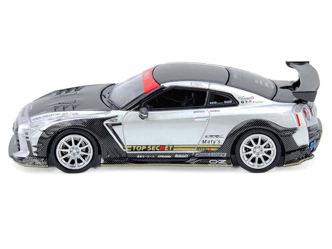 Nissan GT-R (R35) Top Secret Thailand RHD (Right Hand Drive) Gold Metallic "Thailand Diecast Expo 2025 Event Edition" 1/64 Diecast Model Car by Inno Models-Inno Models-ModelCars.com