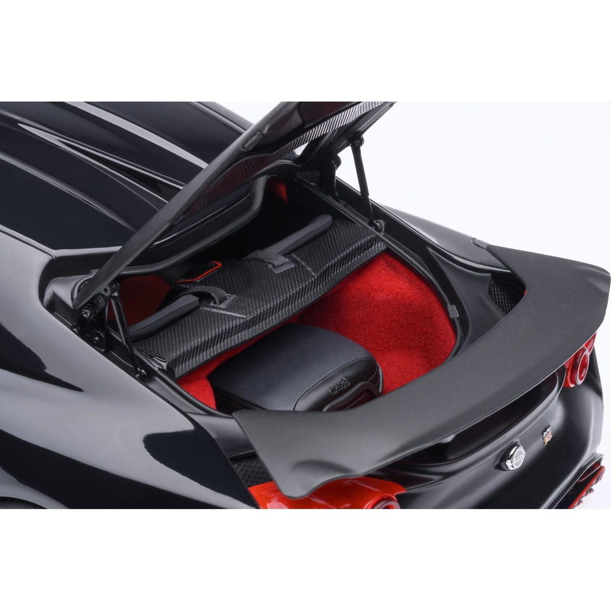 Nissan GT-R50 By ItalDesign Black and Matt Black 1/18 Model Car by Autoart-Autoart-ModelCars.com