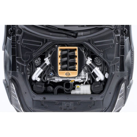 Nissan GT - R50 By ItalDesign "Goodwood Version" Liquid Kinetic Gray Metallic with Gold Accents 1/18 Model Car by Autoart - Autoart - ModelCars.com