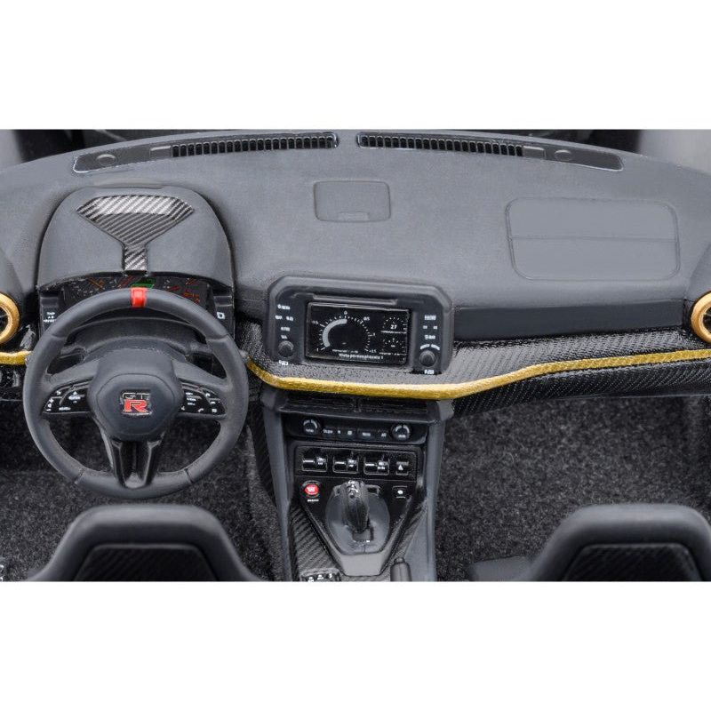 Nissan GT - R50 By ItalDesign "Goodwood Version" Liquid Kinetic Gray Metallic with Gold Accents 1/18 Model Car by Autoart - Autoart - ModelCars.com