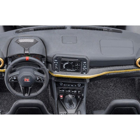 Nissan GT - R50 By ItalDesign "Goodwood Version" Liquid Kinetic Gray Metallic with Gold Accents 1/18 Model Car by Autoart - Autoart - ModelCars.com