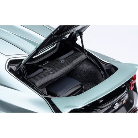 Nissan GT-R50 By ItalDesign Green Metallic and Black 1/18 Model Car by Autoart-Autoart-ModelCars.com
