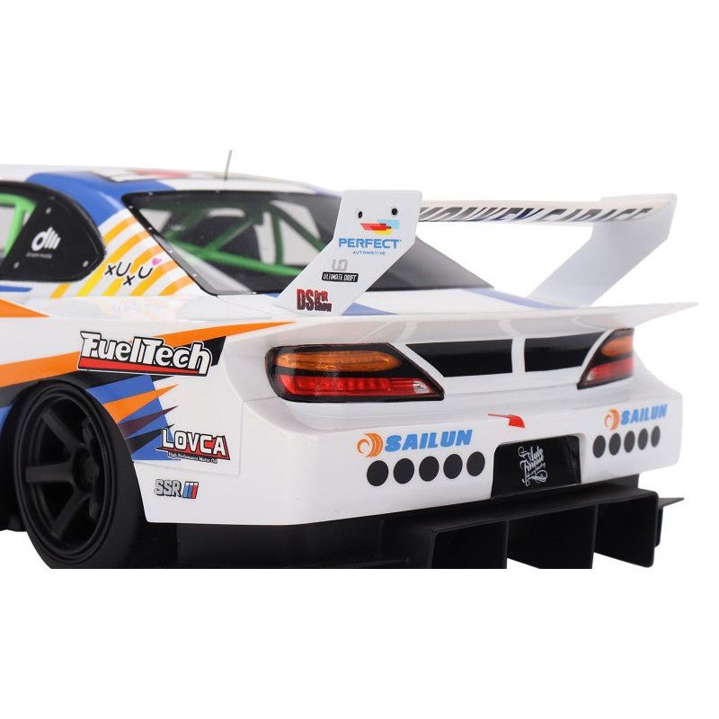 Nissan LB - Super Silhouette S15 SILVIA 555 Yukio Fausto "Formula Drift Japan" (2023) 1/18 Model Car by Top Speed - Top Speed - ModelCars.com