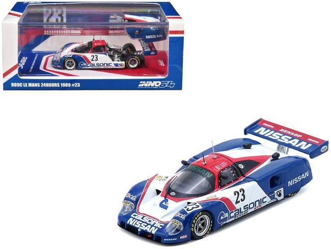 Nissan R89C 23 Masahiro Hasemi - Kazuyoshi Hoshino - Toshio Suzuki "24 Hours of Le Mans" (1989) 1/64 Diecast Model Car by Inno Models-Inno Models-ModelCars.com