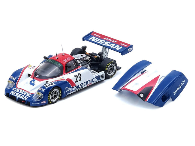 Nissan R89C 23 Masahiro Hasemi - Kazuyoshi Hoshino - Toshio Suzuki "24 Hours of Le Mans" (1989) 1/64 Diecast Model Car by Inno Models-Inno Models-ModelCars.com