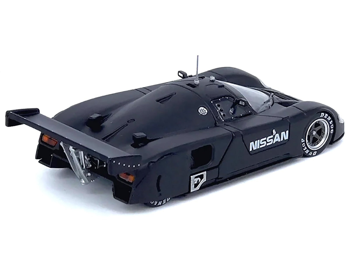 Nissan R89C Matt Black "Le Mans Shakedown Test at Paul Ricard 1988" 1/64 Diecast Model Car by Inno Models-Inno Models-ModelCars.com