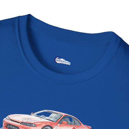 Nissan Silvia JDM T-Shirt, Japanese Car Enthusiast Gift, Car Lover Tee, Tuner-Modelcars.com-ModelCars.com