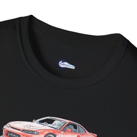 Nissan Silvia JDM T-Shirt, Japanese Car Enthusiast Gift, Car Lover Tee, Tuner-Modelcars.com-ModelCars.com