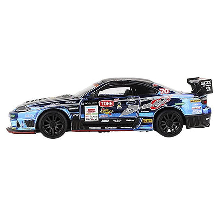 Nissan Silvia (S15) D-MAX RHD (Right Hand Drive) #70 Masashi Yokoi "D-MAX Racing" "D1 Grand Prix" (2023) Limited Edition 1/64 Diecast Model Car by Mini GT-Mini GT-ModelCars.com