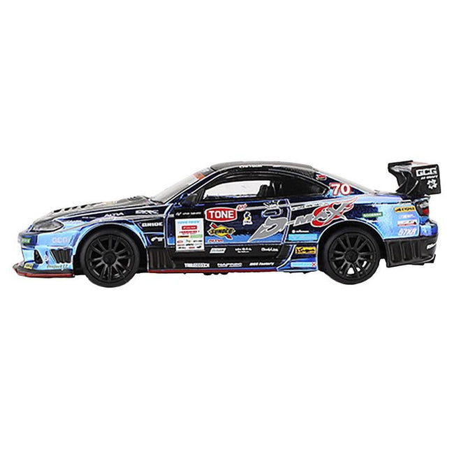 Nissan Silvia (S15) D-MAX RHD (Right Hand Drive) #70 Masashi Yokoi "D-MAX Racing" "D1 Grand Prix" (2023) Limited Edition 1/64 Diecast Model Car by Mini GT-Mini GT-ModelCars.com