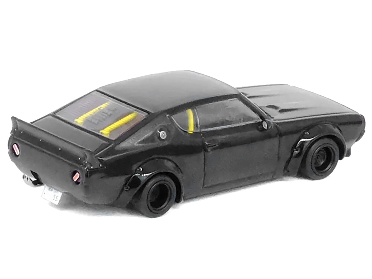 Nissan Skyline 2000 GT-R (KPGC110) RHD (Right Hand Drive) "LB-Works" Black 1/64 Diecast Model Car by Inno Models-Inno Models-ModelCars.com