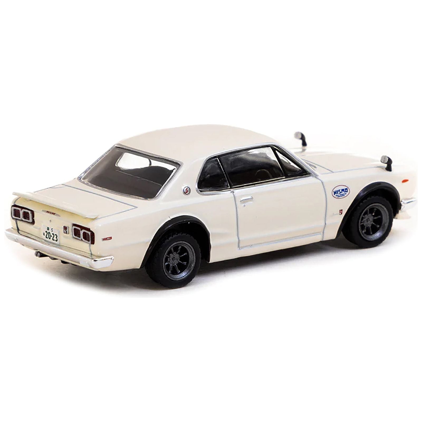 Nissan Skyline 2000GT - R (KPGC10) RHD (Right Hand Drive) Ivory White "Japan Special Edition" "Global64" Series 1/64 Diecast Model Car by Tarmac Works - Tarmac Works - ModelCars.com