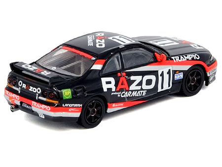 Nissan Skyline GT-R (R33) RHD (Right Hand Drive) #11 "Razo Trampio" N1 Super Endurance Series "Sedan Highland" (1995) 1/64 Diecast Model Car by Inno Models-Inno Models-ModelCars.com
