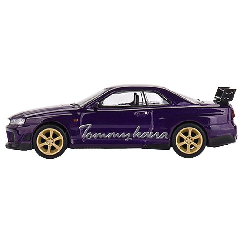 Nissan Skyline GT - R (R34) RHD (Right Hand Drive) "Tommykaira R - z" Midnight Purple Metallic Limited Edition to 8400 pieces Worldwide 1/64 Diecast Model Car by True Scale Miniatures - True Scale Miniatures - ModelCars.com