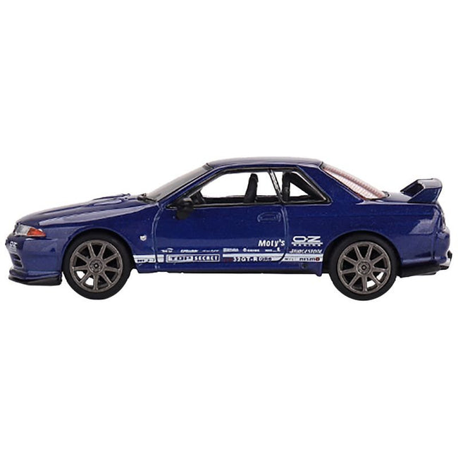 Nissan Skyline GT - R "Top Secret" VR32 RHD (Right Hand Drive) Blue Metallic Limited Edition to 6000 pieces Worldwide 1/64 Diecast Model Car by True Scale Miniatures - True Scale Miniatures - ModelCars.com