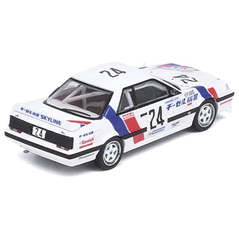 Nissan Skyline GTS - R (HR31) RHD (Right Hand Drive) 24 Motoji Sekine - Tomokazu Sakata "Diesel Kiki" "All - Japan Touring Car Championship" (1988) 1/64 Diecast Model Car by Inno Models - Inno Models - ModelCars.com