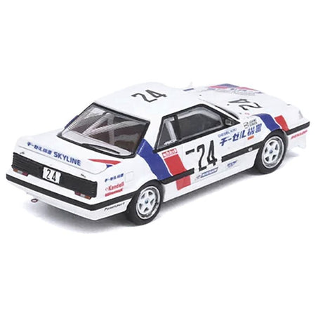 Nissan Skyline GTS - R (HR31) RHD (Right Hand Drive) 24 Motoji Sekine - Tomokazu Sakata "Diesel Kiki" "All - Japan Touring Car Championship" (1988) 1/64 Diecast Model Car by Inno Models - Inno Models - ModelCars.com