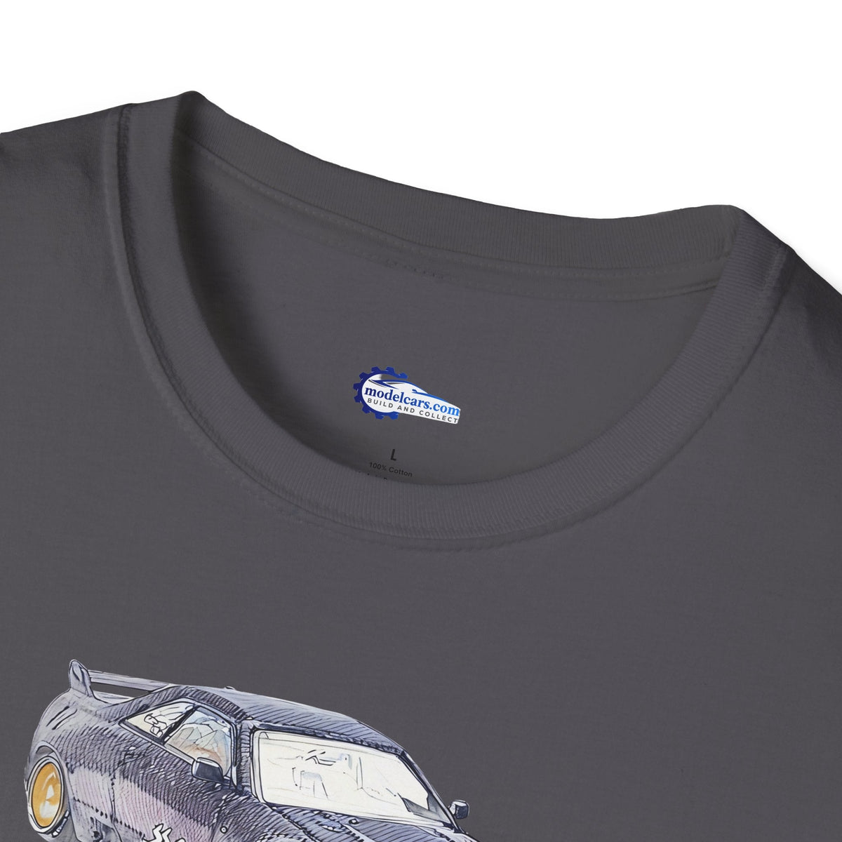 Nissan Skyline R33 JDM Sketch Art Inspired T-Shirt, Car Enthusiast Clothing,-Modelcars.com-ModelCars.com