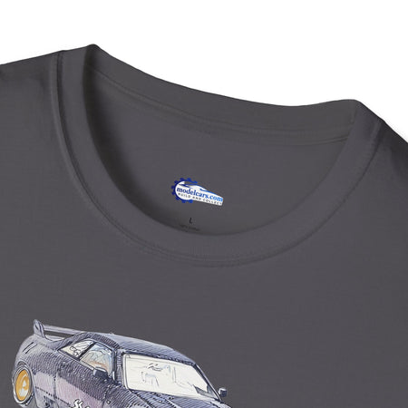 Nissan Skyline R33 JDM Sketch Art Inspired T-Shirt, Car Enthusiast Clothing,-Modelcars.com-ModelCars.com