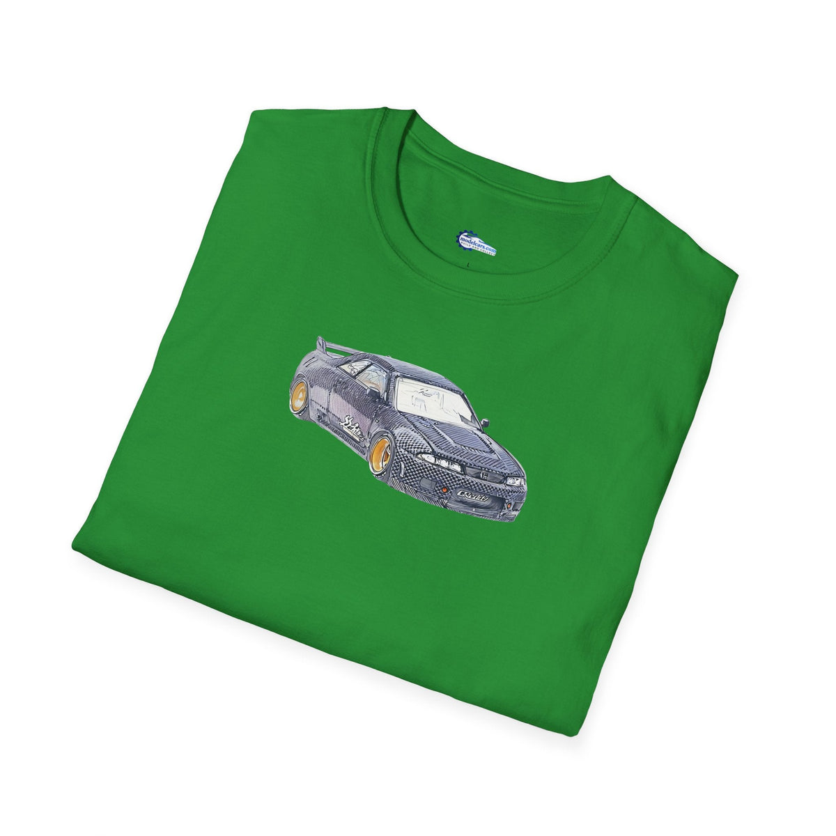Nissan Skyline R33 JDM Sketch Art Inspired T-Shirt, Car Enthusiast Clothing,-Modelcars.com-ModelCars.com
