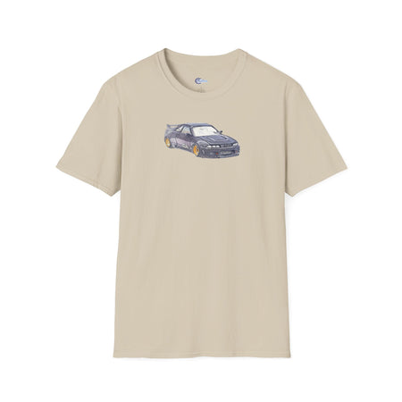 Nissan Skyline R33 JDM Sketch Art Inspired T-Shirt, Car Enthusiast Clothing,-Modelcars.com-ModelCars.com
