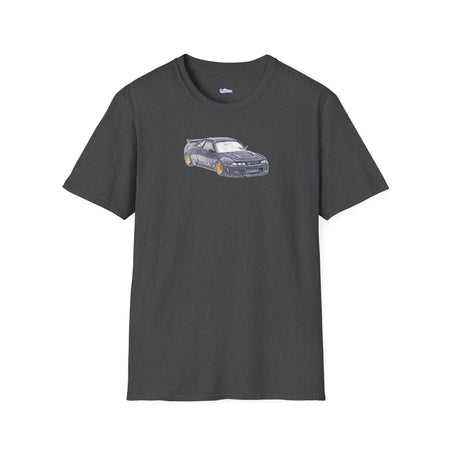 Nissan Skyline R33 JDM Sketch Art Inspired T-Shirt, Car Enthusiast Clothing,-Modelcars.com-ModelCars.com