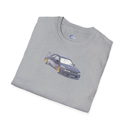 Nissan Skyline R33 JDM Sketch Art Inspired T-Shirt, Car Enthusiast Clothing,-Modelcars.com-ModelCars.com