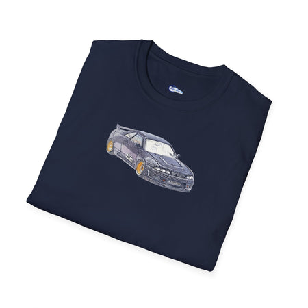 Nissan Skyline R33 JDM Sketch Art Inspired T-Shirt, Car Enthusiast Clothing,-Modelcars.com-ModelCars.com