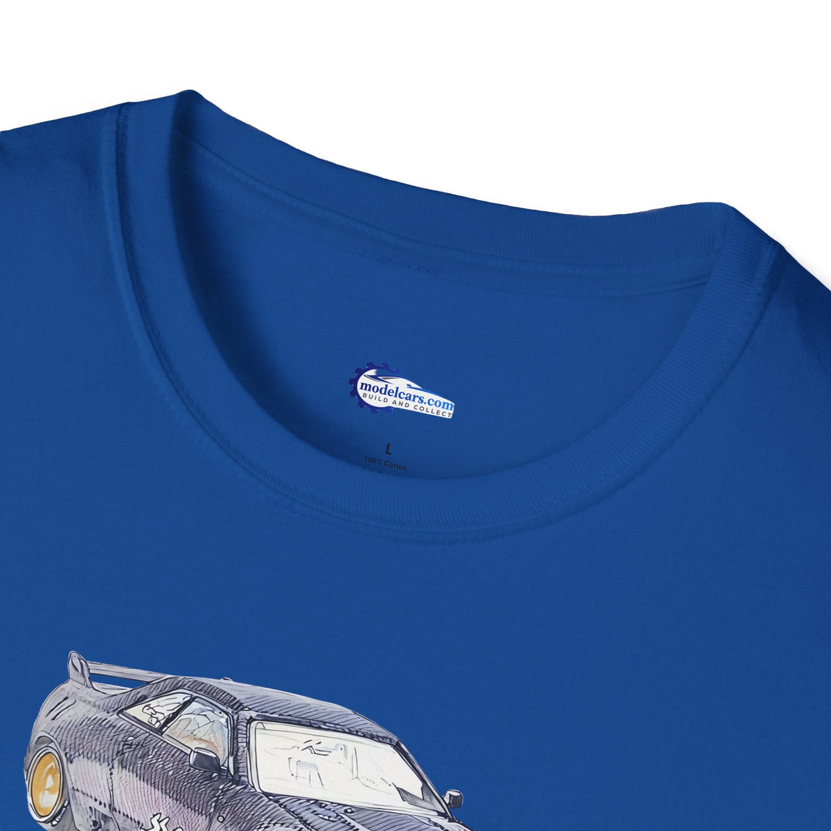 Nissan Skyline R33 JDM Sketch Art Inspired T-Shirt, Car Enthusiast Clothing,-Modelcars.com-ModelCars.com