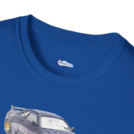 Nissan Skyline R33 JDM Sketch Art Inspired T-Shirt, Car Enthusiast Clothing,-Modelcars.com-ModelCars.com