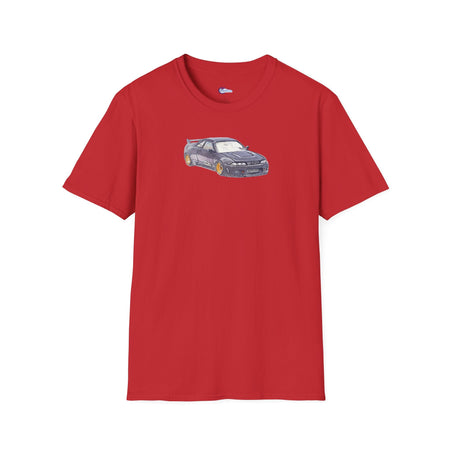 Nissan Skyline R33 JDM Sketch Art Inspired T-Shirt, Car Enthusiast Clothing,-Modelcars.com-ModelCars.com