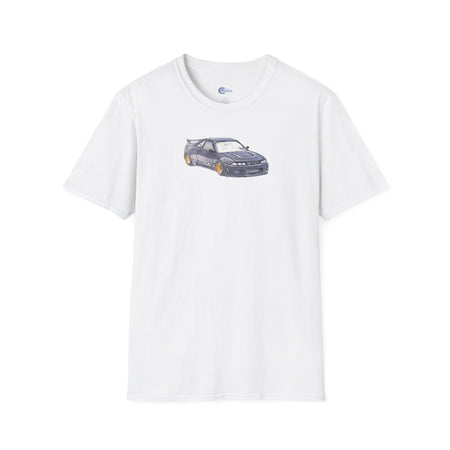 Nissan Skyline R33 JDM Sketch Art Inspired T-Shirt, Car Enthusiast Clothing,-Modelcars.com-ModelCars.com