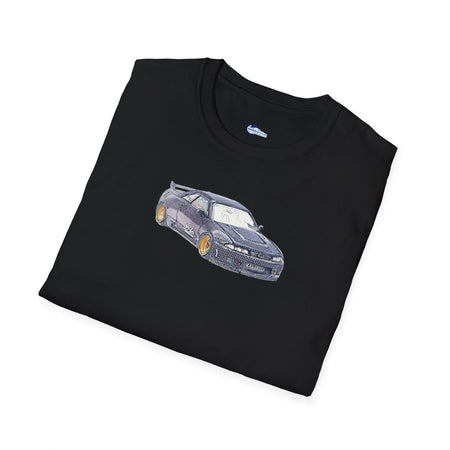 Nissan Skyline R33 JDM Sketch Art Inspired T-Shirt, Car Enthusiast Clothing,-Modelcars.com-ModelCars.com