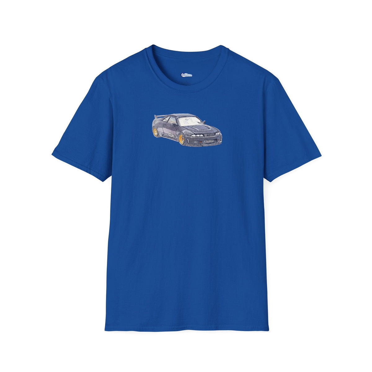Nissan Skyline R33 JDM Sketch Art Inspired T-Shirt, Car Enthusiast Clothing,-Modelcars.com-ModelCars.com