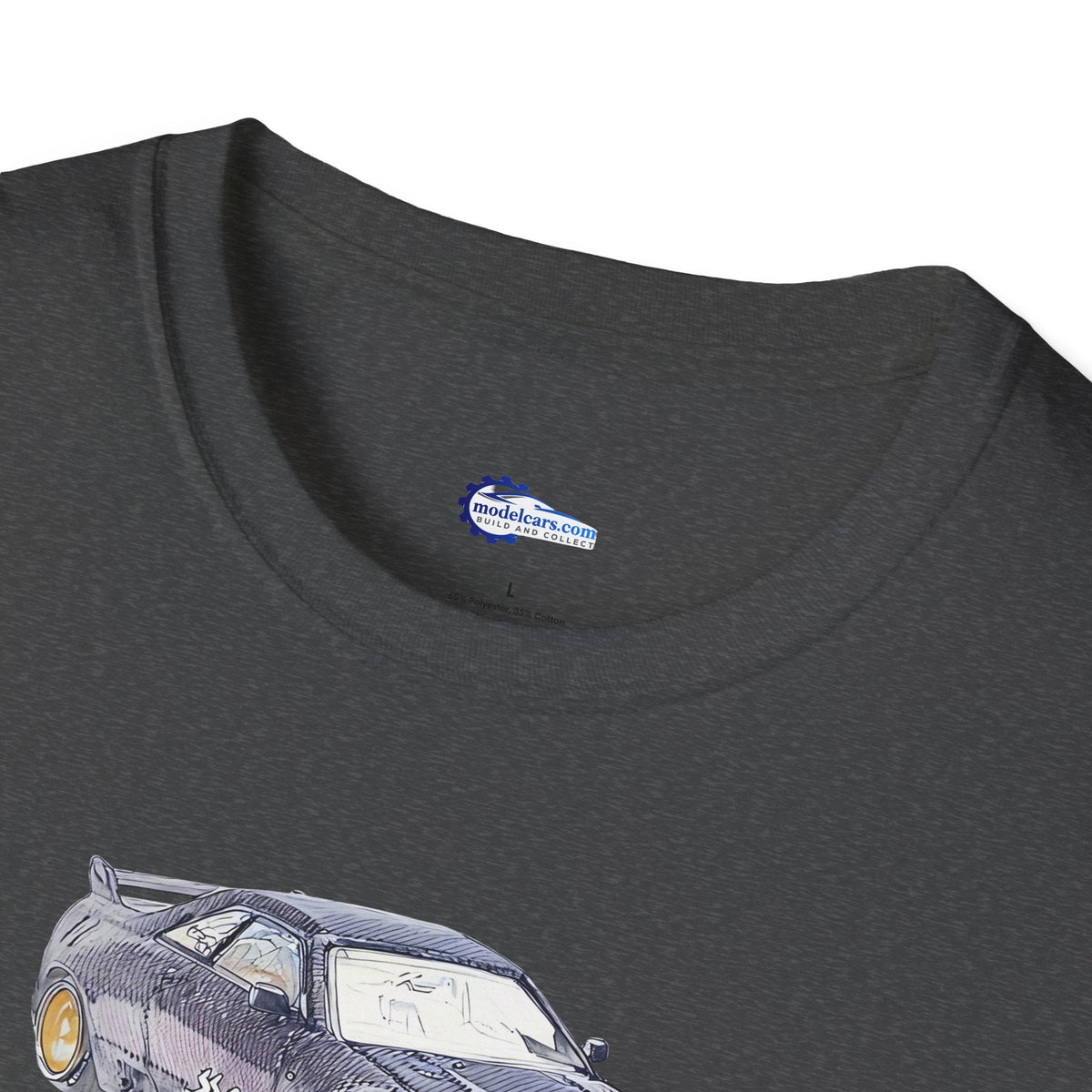 Nissan Skyline R33 JDM Sketch Art Inspired T-Shirt, Car Enthusiast Clothing,-Modelcars.com-ModelCars.com