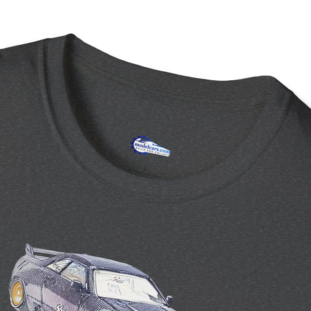 Nissan Skyline R33 JDM Sketch Art Inspired T-Shirt, Car Enthusiast Clothing,-Modelcars.com-ModelCars.com